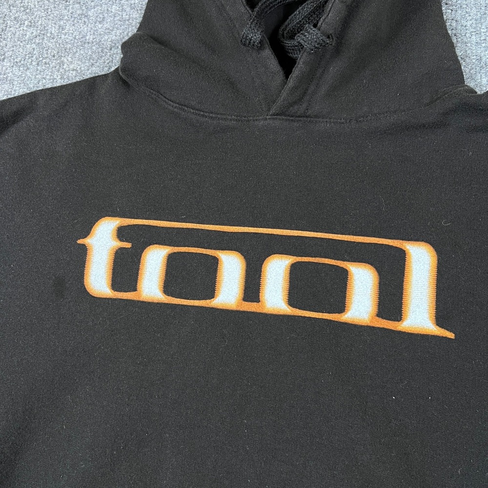 Tool Band Hoodie Mens M Black X Ray Man Pullover Sweatshirt Metal Music - Picture 5 of 10